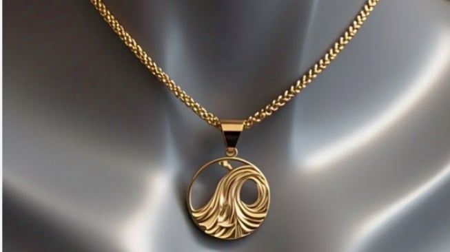 Kalung Emas Pendant