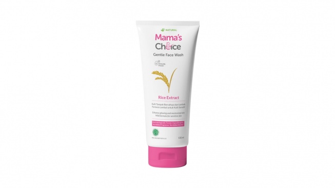 Sabun muka yang aman untuk ibu hamil, Mama's choice gentle face wash (lilla.id)