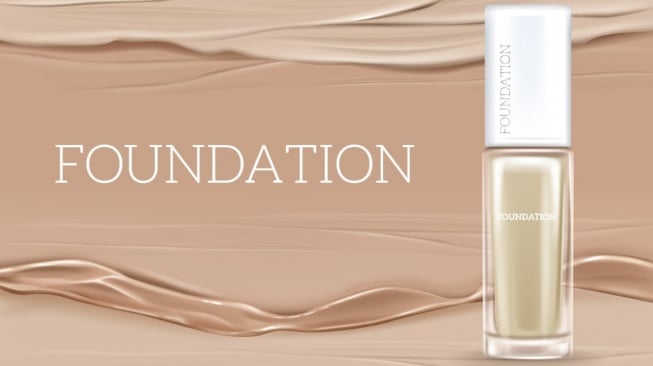 Makeup yang gak boleh dipakai setiap hari, Foundation (freepik)