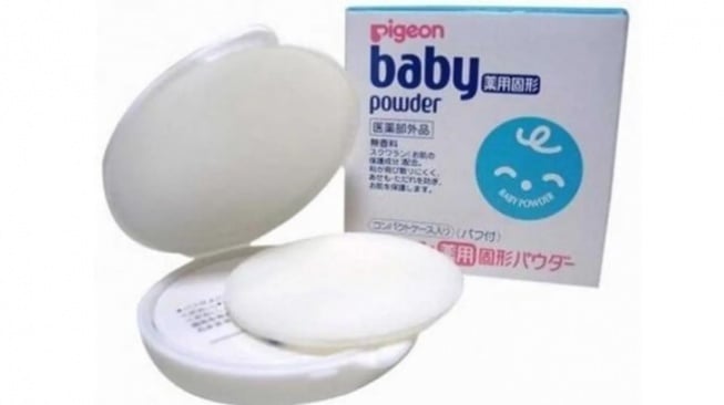 bedak padat bayi yang bagus (ist)