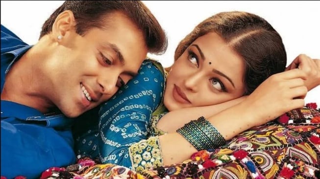 Salman Khan dan Aishwarya Rai saat membintangi film Hum Dil De Chuke Sanam. [Instagram]