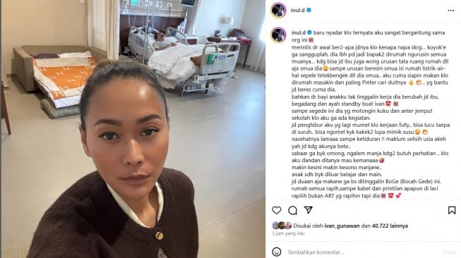 Inul Daratista Tak Siap Kehilangan Adam Suseno. [Instagram]
