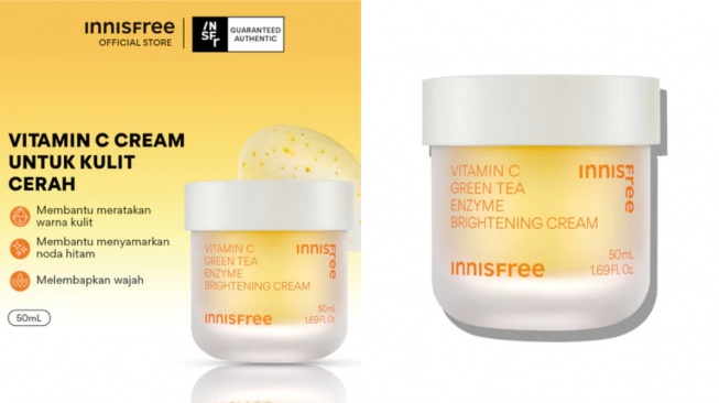 Rekomendasi moisturizer Korea untuk mencerahkan wajah (Shopee)