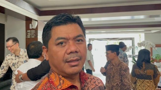 Wakil Menteri Sekretaris Negara Juri Ardiantoro mengatakan hingga kini nama Dubes Indonesia untuk AS masih belum ditentukan. [Suara.com/Novian]