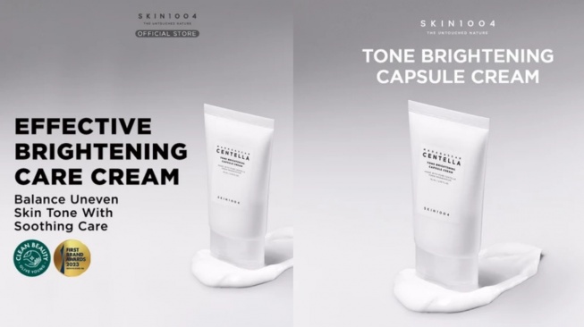 Rekomendasi moisturizer Korea untuk mencerahkan wajah (Shopee)