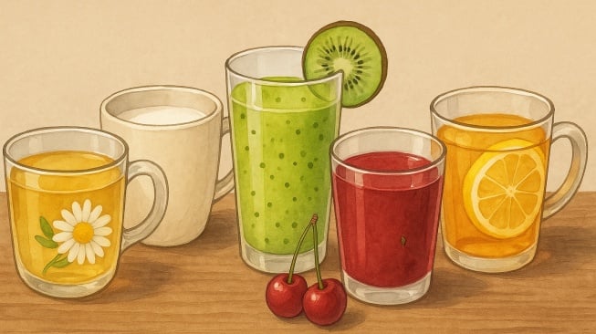 Minuman Apa yang Baik Dikonsumsi Sebelum Tidur? Ini 5 Pilihan Terbaiknya