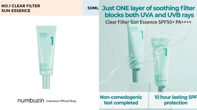 Rekomendasi sunscreen Korea (Shopee)