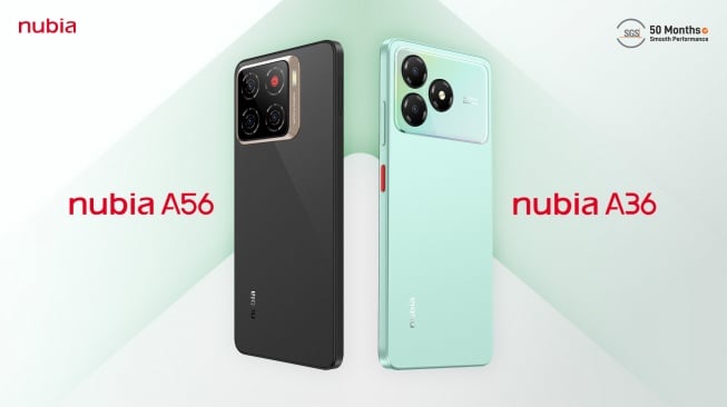 nubia A36 dan nubia A56 Resmi Hadir di Indonesia, Anti Nge-lag, Harga Mulai Rp 900 ribuan