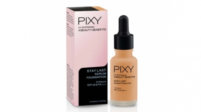 PIXY Stay Last Serum Foundation - 04 Golden Tan. [PIXY]