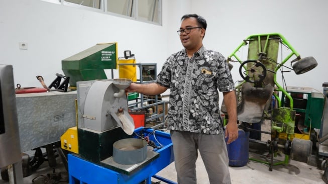 Solusi Bagi UMKM, Dosen UMY Ciptakan Mesin Sangrai Otomatis Harga 'Mahasiswa'