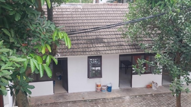 Asrama Guru Sekolah Rakyat yang berada di Gedung Pusdiklat Kesos di Margaguna, Jakarta Selatan. [Suara.com/Lilis]