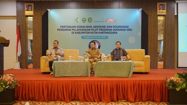 Sosialiasai vaksinasi DBD di Kutai Kartanegara