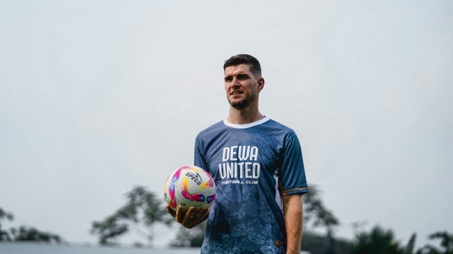Dewa United kenalkan Nick Kuipers sebagai pemain baru (dok. Dewa United).