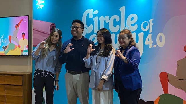 Circular Economy & Partnership Senior Officer dari Chandra Asri Group, Idham Padmaya dalam #CircleOfBeauty 4.0 "Mindful Beauty, Mindful Earth”, Rabu (25/6/2025). [Suara.com/Fajar Ramadhan]