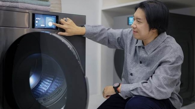 Mesin Cuci Samsung terbaru. [Samsung Indonesia]