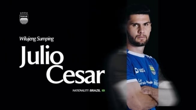 Julio Cesar Resmi Gabung Persib Bandung, Langsung Dikontrak Dua Tahun