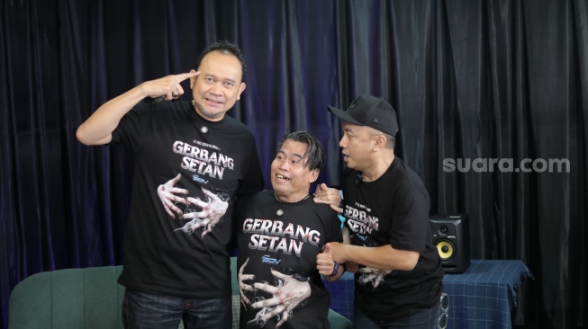 Film Horor Gerbang Setan Hadirkan 3 Pelawak Lintas Generasi