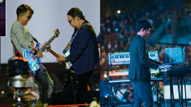 Band Wali tampil di PRJ pada Kamis (26/6/2025) malam. [Instagram]