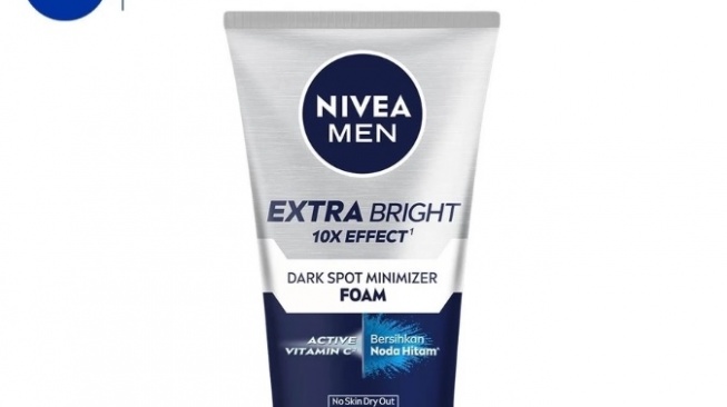 NIVEA MEN Facial Foam Extra Bright Dark Spot Minimizer (Shopee)