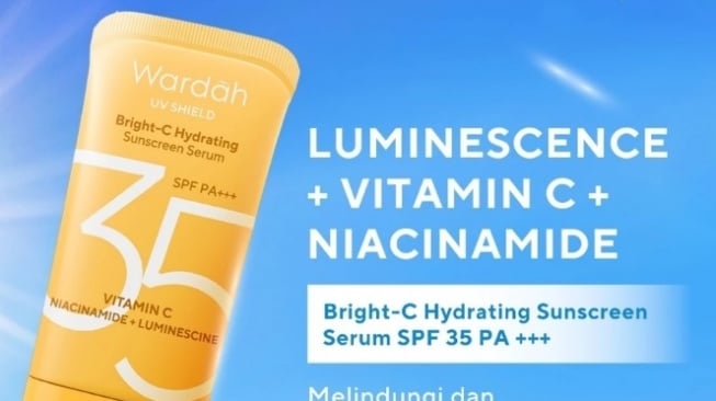 Wardah UV Shield Essential Gel Sunscreen SPF 35 PA+++ (Shopee)
