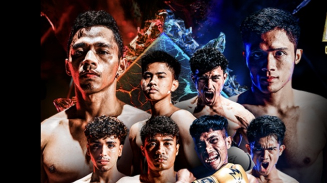 Jadwal dan Live Streaming Byon Combat 5 Showbiz 2025: Duel Sengit Kickstriking dan Tinju
