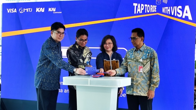 Peluncuran Visa Contactless di Jakarata. [Visa]
