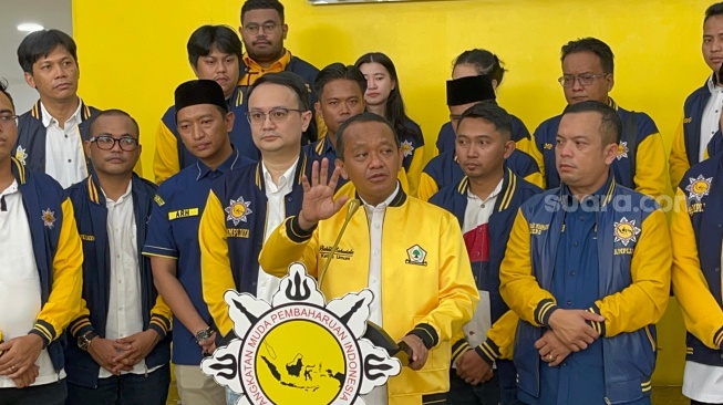 Sambut Positif Ratusan Aktivis Gabung ke AMPI, Ketum Golkar Bahlil: Kalian Sudah di Jalan yang Benar