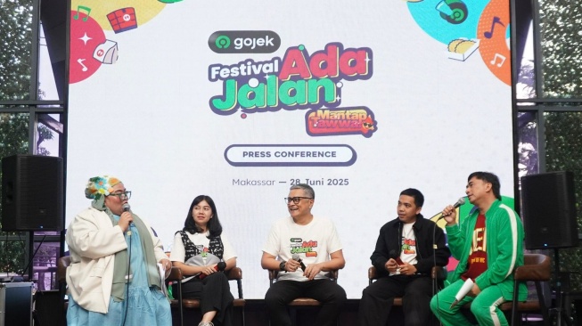 Gojek akan menggelar festival akbar bertajuk Festival Ada Jalan pada Minggu, 29 Juni 2025, Festival kuliner dipadukan dengan konser musik [SuaraSulsel.id/Istimewa]