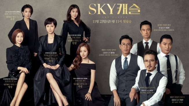 Drama Korea Sky Castle. [Instagram]