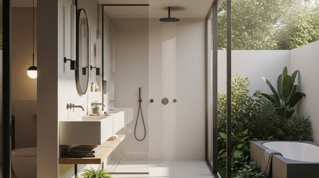 6 Rekomendasi Desain Kamar Mandi Minimalis, Solusi Elegan untuk Rumah Kecil!