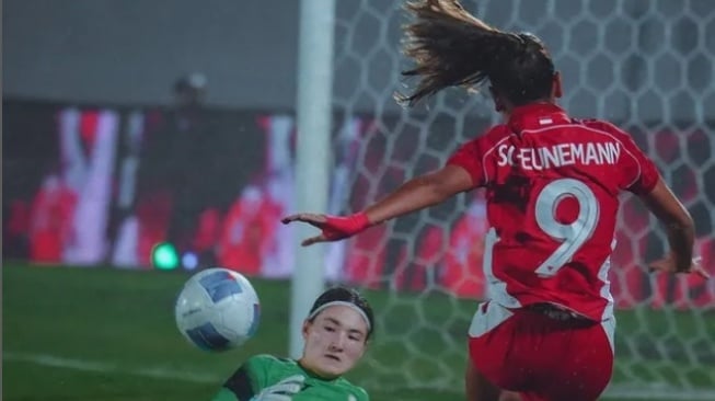 Sama-sama Buntu, Ini Hasil Babak Pertama Timnas Putri Indonesia vs Kirgistan