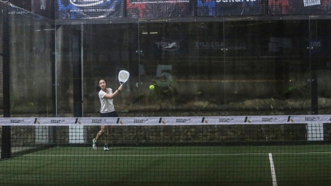  Suasana gelaran Soekarno Padel Cup 2025 yang digelar di Jakarta Selatan, Sabtu (28/6/2025). {Dok: BMI}