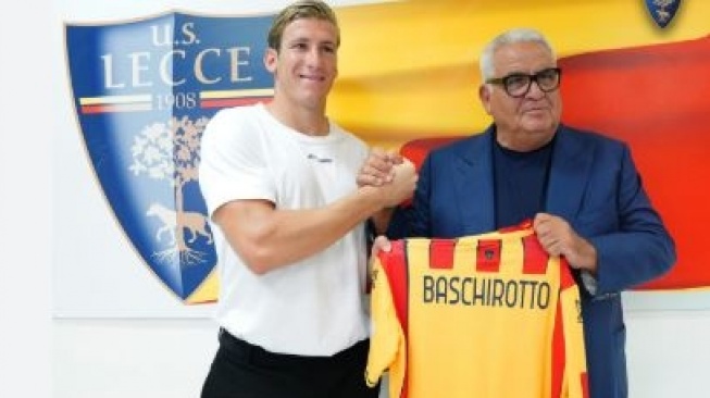 Bek Lecce, Federico Baschirotto. (Dok. Lecce)