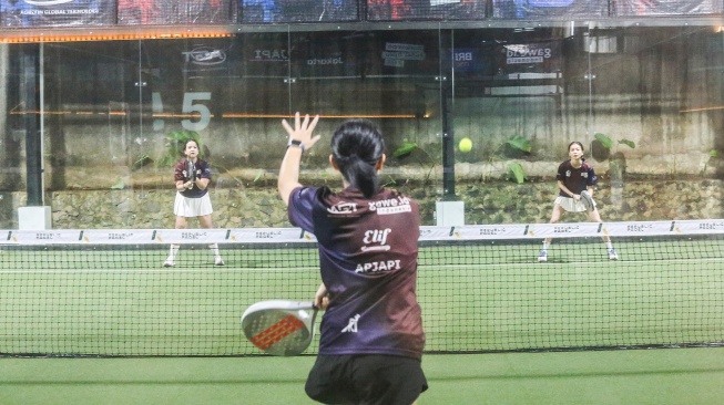  Suasana gelaran Soekarno Padel Cup 2025 yang digelar di Jakarta Selatan, Sabtu (28/6/2025). {Dok: BMI}