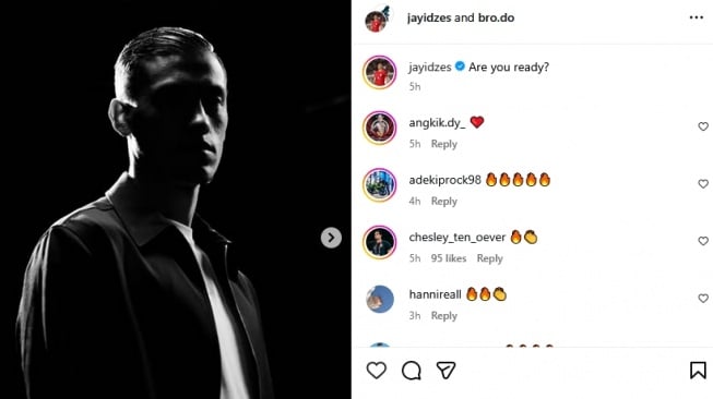 Kode Keras! Dirumorkan ke Aston Villa, Jay Idzes: Are You Ready? [Tangkap layar Instagram Jay Idzes]