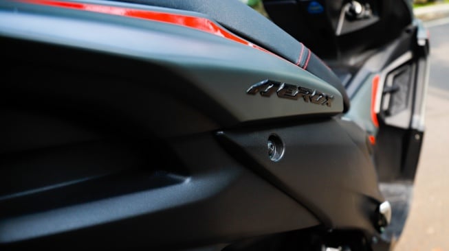 Aerox Alpha mengusung konsep Super Sport Scooter yang terinspirasi dari Yamaha YZF-R1M. [Foto: SUARA.com/Alfian Winanto]