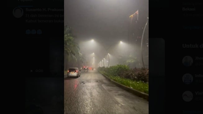 Bekasi Jadi 'Swiss' dan Berkabut, Nikmat Dingin atau Ancaman Tersembunyi?