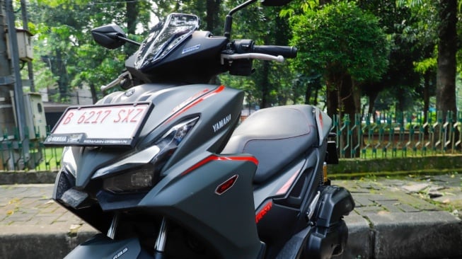 Sistem "Turbo" Aerox Alpha Berpadu Desain Agresif untuk Anak Muda