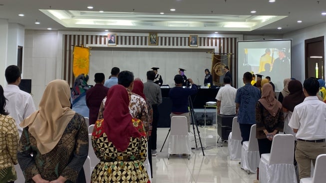 Vokasi UI memberikan pemaparan tentang wellness tourism sebagai wadah pertemuan antara kesehatan, ekonomi, budaya, dan pendidikan (Dok: Vokasi UI)