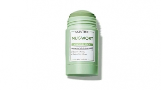 SKINTIFIC Mugwort Clay Mask. [SKINTIFIC]