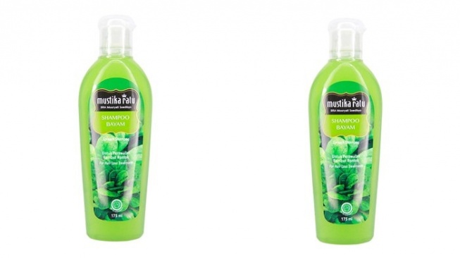 Mustika Ratu Shampoo Bayam