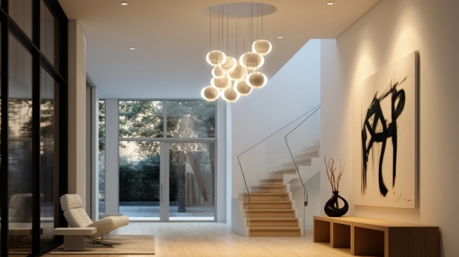 Ilustrasi rumah dengan feng shui bagus (Freepik)