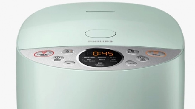 Philips 1.8L Digital Rice Cooker HD4515/85. [philips.co.id]