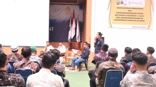 Hadapi Ancaman Sesar Aktif, Warga Kabandungan Dilatih Penyelamatan Diri dari Gempa Bumi