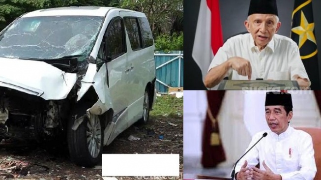 Amien Rais: Jokowi Mau Bunuh Anak Saya di Tol Cipali