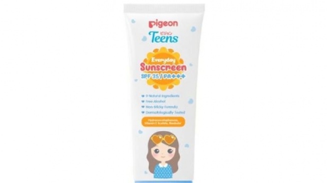 Pigeon Teens Everyday Sunscreen SPF 35 PA+++. [Tokopedia]