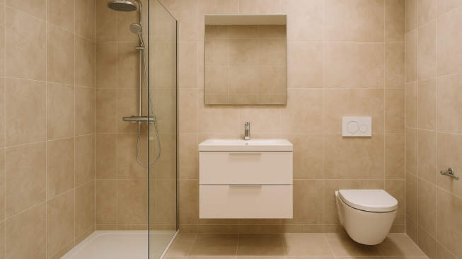 Rekomendasi 7 Warna Keramik Kamar Mandi yang Tak Mudah Kotor, Bikin Interior Makin Elegan!