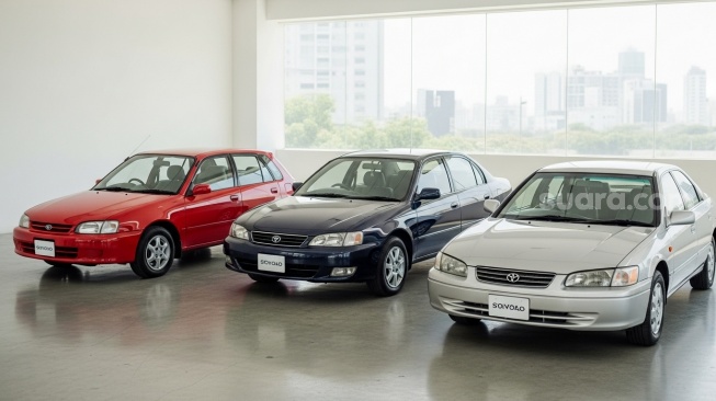 7 Rekomendasi Mobil Sedan Toyota Bekas & Murah di Bawah Rp50 Juta, Gaya Retro hingga Mewah