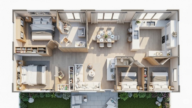 5 Desain Kamar 3x4 Minimalis yang Estetik dan Fungsional, Cocok untuk Rumah Kecil hingga Kosan!