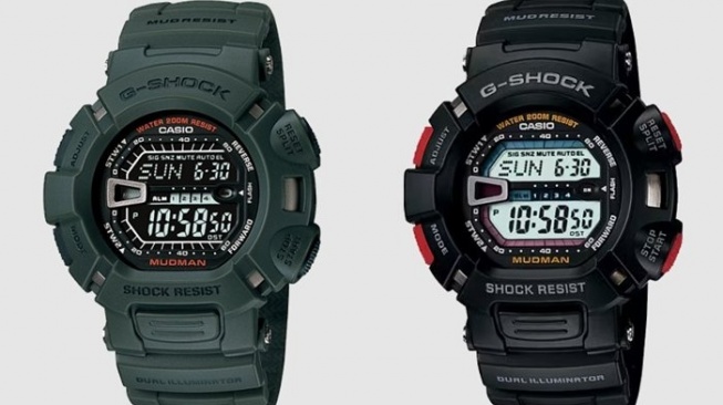 Casio G-Shock G-9000 atau Mudman (casio.com)